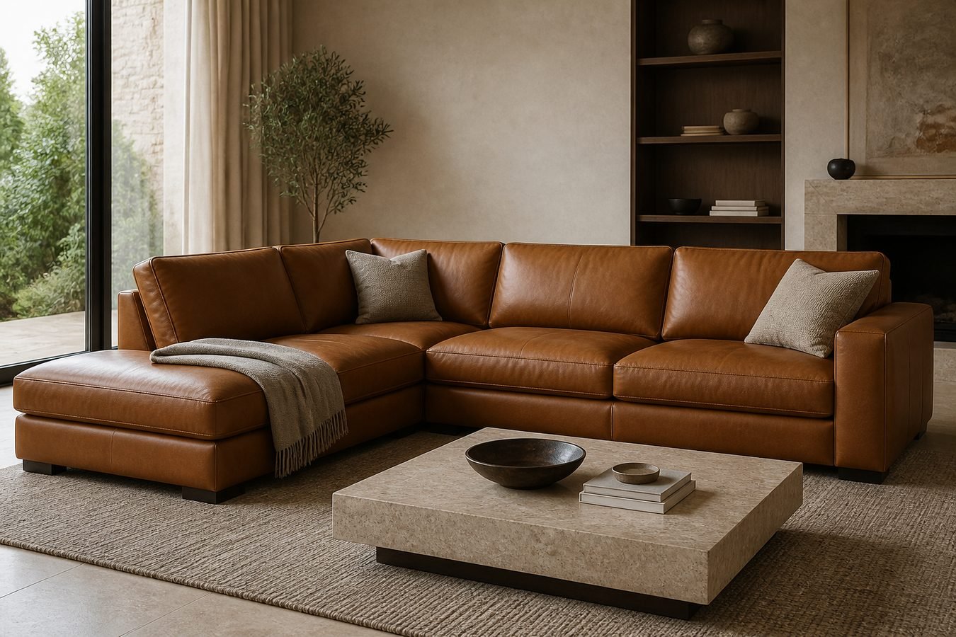 Leather Sofa