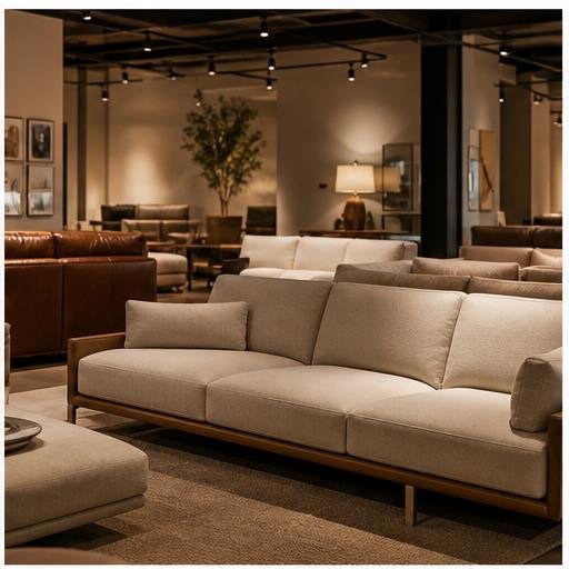 Leather sofa furniture collection