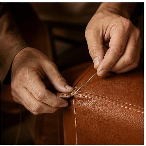 Leather sofa quality inspection